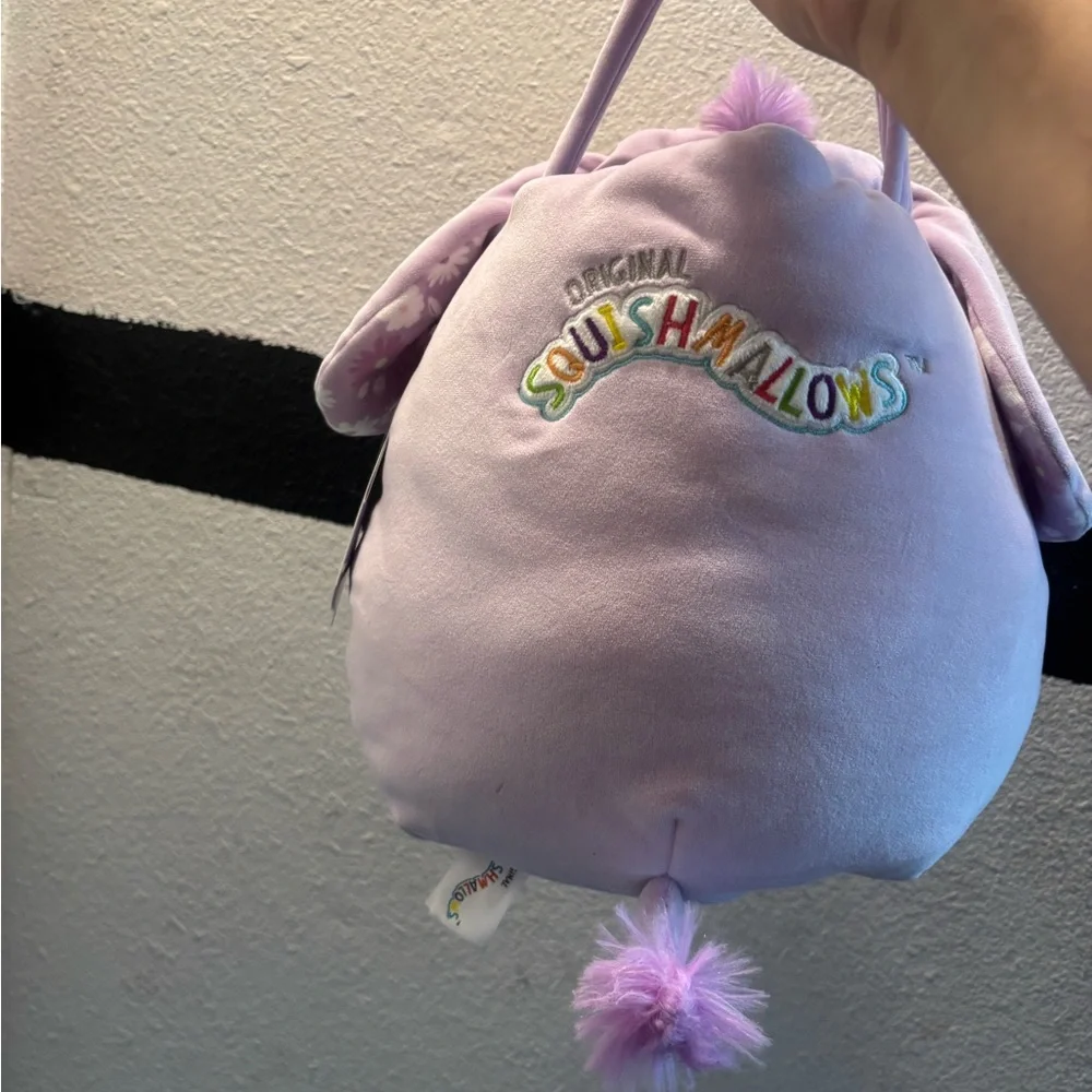 Squishmallows plush glasses purple
